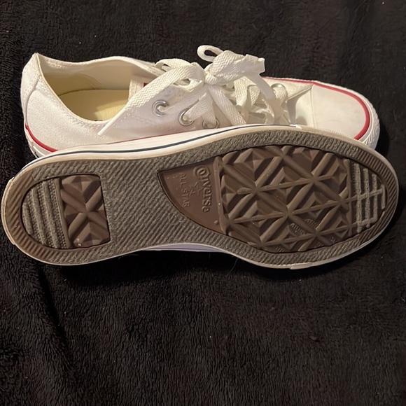 White Converse Chuck Taylors - Picture 2 of 5